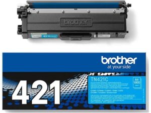 Оригинальный лазерный картридж Brother TN-421C для DCP-L8410CDW, DCP-L8410CDWR, HL-L8260CDW, HL-L8260CDWR, и др.