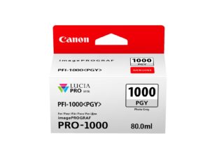 Оригинальный лазерный картридж Canon PFI-1000PGY (0553C001) для imagePROGRAF PRO-1000