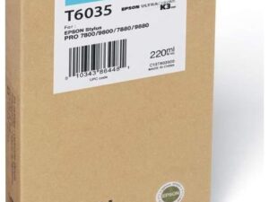 Оригинальный струйный картридж Epson T6035 (C13T603500) для Stylus Pro 7800, Stylus Pro 7880, Stylus Pro 9800, Stylus Pro 9880