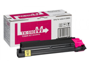 Оригинальный лазерный картридж Kyocera TK-590M (9896070012) для FS-C2026MFP, FS-C2126MFP, FS-C5250, ECOSYS M6026CDN Оригинальный лазерный картридж Kyocera TK-590M (9896070012) для FS-C2026MFP, FS-C2126MFP, FS-C5250, ECOSYS M6026CDN