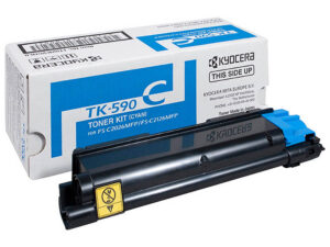Оригинальный лазерный картридж Kyocera TK-590C (1T02KVCNL0) для FS-C5250DN, FS-C2026MFP, FS-C2026MFP+, FS-C2126MFP, и др. Оригинальный лазерный картридж Kyocera TK-590C (1T02KVCNL0) для FS-C5250DN, FS-C2026MFP, FS-C2026MFP+, FS-C2126MFP, и др.