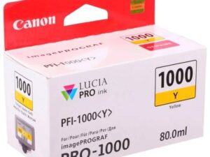 Оригинальный струйный картридж Canon PFI-1000Y (0549C001) для pixma MG5740, pixma MG6840, pixma MG7740