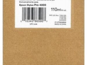 Оригинальный струйный картридж Epson T605B (C13T605B00) для Stylus Pro 4800