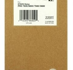 Оригинальный струйный картридж Epson T6037 (C13T603700) для Stylus Pro 7800, Stylus Pro 7880, Stylus Pro 9800, Stylus Pro 9880