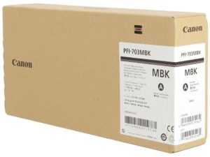 Оригинальный струйный картридж Canon PFI-703MBk (2962B001) для imagePROGRAF iPF810, imagePROGRAF iPF815, imagePROGRAF IPF820, imagePROGRAF IPF825 Оригинальный струйный картридж Canon PFI-703MBk (2962B001) для imagePROGRAF iPF810, imagePROGRAF iPF815, imagePROGRAF IPF820, imagePROGRAF IPF825