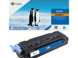 Совместимый лазерный картридж G&G GG-Q6001A для HP Color LaserJet 1600, Color LaserJet 2600, Color LaserJet 2605, Color LaserJet CM1015, и др.