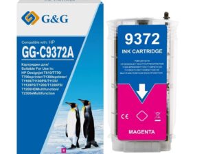 Совместимый струйный картридж G&G GG-C9372A для HP DesignJet T790 ePrinter, DesignJet T1100ps, DesignJet T2300 PostScript eMultifunction, Designjet T610, и др.