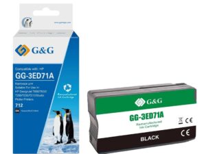Совместимый струйный картридж G&G GG-3ED71A для HP DesignJet T650, DesignJet T630, DesignJet T250, DesignJet T230, и др.
