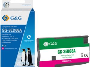 Совместимый струйный картридж G&G GG-3ED68A для HP DesignJet T650, DesignJet T630, DesignJet T250, DesignJet T230, и др.