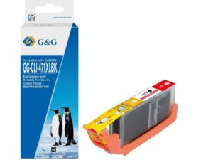 Совместимый струйный картридж G&G GG-CLI-471XLBK для Canon PIXMA MG5740, PIXMA MG6840, PIXMA MG7740 Совместимый струйный картридж G&G GG-CLI-471XLBK для Canon PIXMA MG5740, PIXMA MG6840, PIXMA MG7740