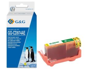 Совместимый струйный картридж G&G GG-CD974AE для HP OfficeJet 6000, OfficeJet 6500, OfficeJet 6500a Plus e-All-in-One, OfficeJet 6500a e-All-in-One, и др.