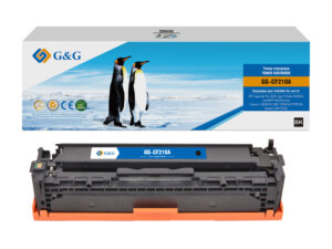 Совместимый лазерный картридж G&G GG-CF210A для HP Color LaserJet Pro 200 M276, Color LaserJet Pro 200 M276n, Color LaserJet Pro 200 M276nw, LaserJet M251n, и др.