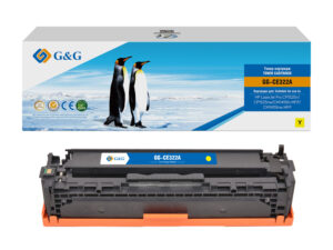 Совместимый лазерный картридж G&G GG-CE322A для HP LaserJet Pro CM1415, LaserJet Pro CM1415fn, LaserJet Pro CP1525n, LaserJet Pro CP1525nw