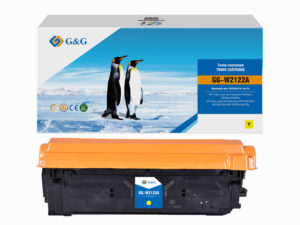 Совместимый лазерный картридж G&G GG-W2122A для HP Color LaserJet Enterprise M554, Color LaserJet Enterprise M554dn, Color LaserJet Enterprise M555, Color LaserJet Enterprise M555dn, и др.