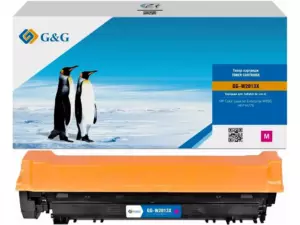 Совместимый лазерный картридж G&G GG-W2013X для HP Color LaserJet Enterprise Flow MFP M776z, Color LaserJet Enterprise Flow MFP M776zs, Color LaserJet Enterprise M856dn, Color LaserJet Enterprise MFP M776dn
