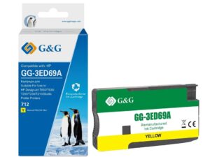 Совместимый струйный картридж G&G GG-3ED69A для HP DesignJet T650, DesignJet T630, DesignJet T250, DesignJet T230, и др.