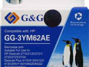 Совместимый струйный картридж G&G GG-3YM62AE для HP DeskJet 2320, DeskJet 2710, DeskJet 2720, DeskJet 2300 Совместимый струйный картридж G&G GG-3YM62AE для HP DeskJet 2320, DeskJet 2710, DeskJet 2720, DeskJet 2300