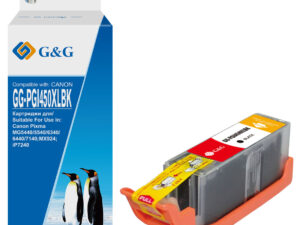Совместимый струйный картридж G&G GG-PGI450XLBK для Canon PIXMA MG5440, PIXMA MG5540, PIXMA MG6340, PIXMA MG6440, и др. Совместимый струйный картридж G&G GG-PGI450XLBK для Canon PIXMA MG5440, PIXMA MG5540, PIXMA MG6340, PIXMA MG6440, и др.