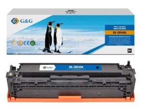 Совместимый лазерный картридж G&G GG-CB540A для HP Color LaserJet Pro M254dw, Color LaserJet Pro M254nw, Color LaserJet Pro M280nw, Color LaserJet Pro M281fdn, и др.