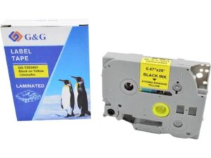 Совместимый ленточный картридж G&G GG-TZES631 для Brother 1010, 1260VP, 1830VP, 9700PC