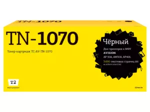 Совместимый лазерный картридж T2 TC-AV-TN-1070 для Avision AP30A, AM30A, AP406